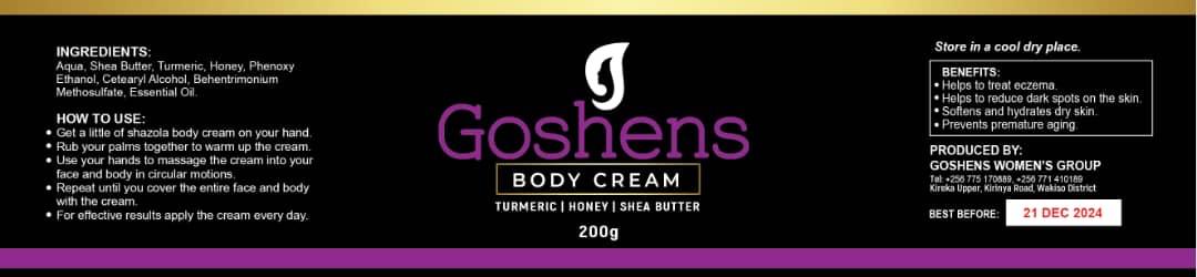 Goshen Shea Butter Product Line