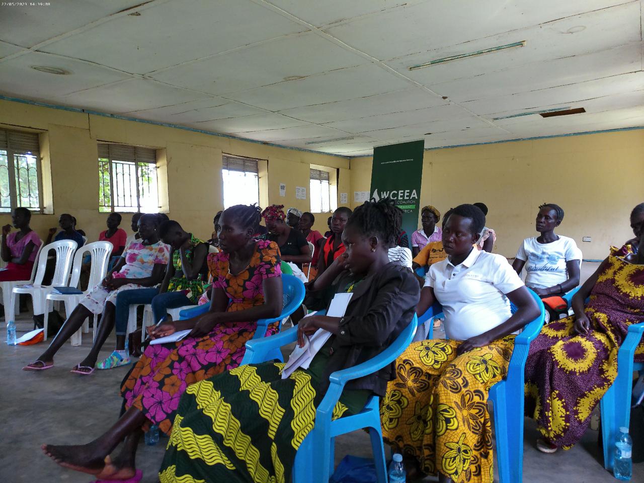 Women rights training on GBV